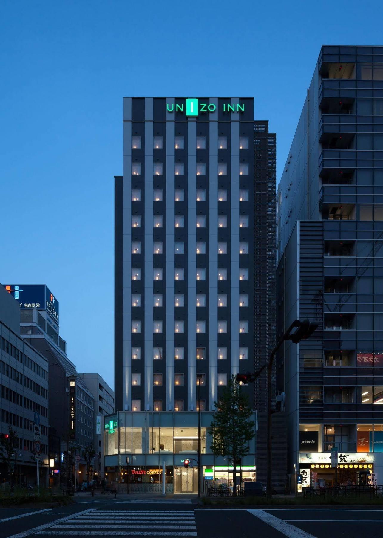 Unizo Inn Nagoya Sakae Exteriör bild