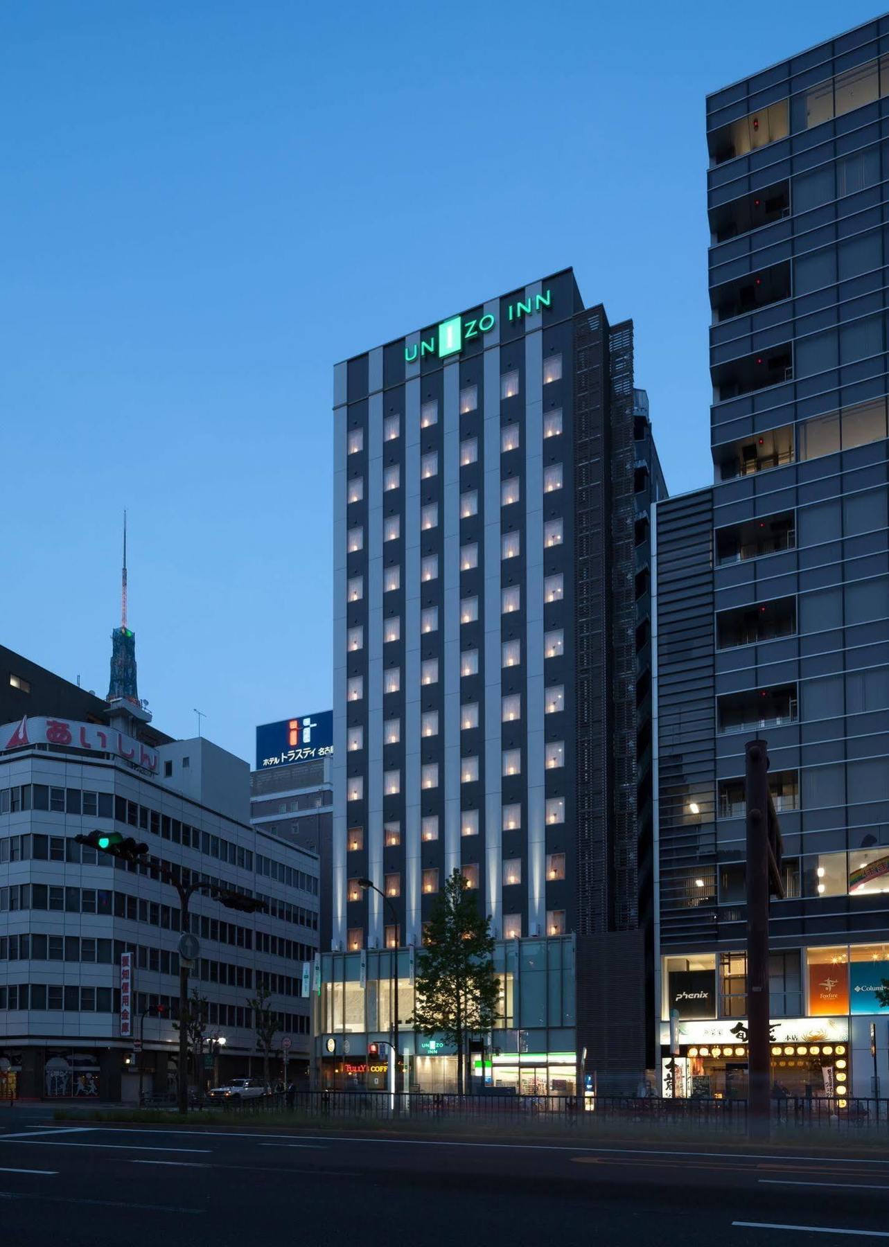 Unizo Inn Nagoya Sakae Exteriör bild